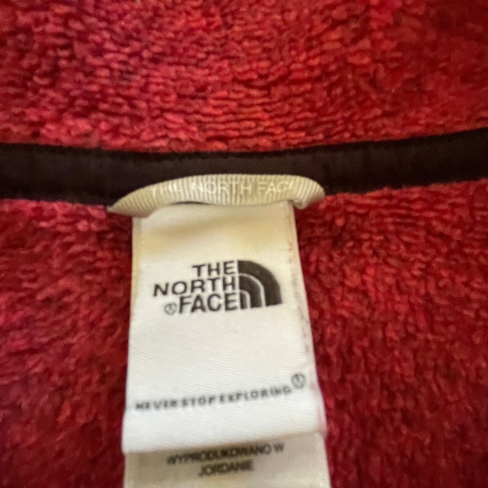 The North Face Hoodie Pullover size large Heathered red - Picture 2 of 7